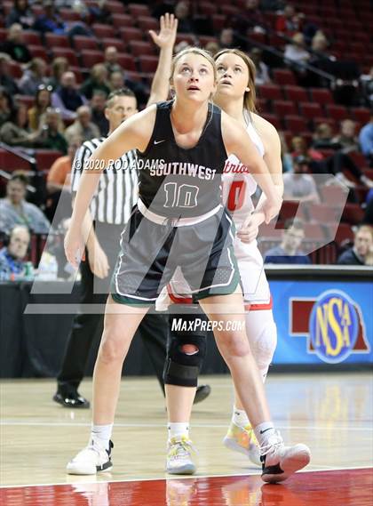Thumbnail 2 in Millard South vs. Lincoln Southwest (NSAA Class A Quarterfinal)  photogallery.