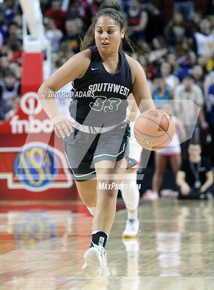 Thumbnail 2 in Millard South vs. Lincoln Southwest (NSAA Class A Quarterfinal)  photogallery.