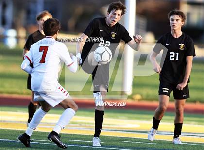 Thumbnail 3 in Hilton @ McQuaid Jesuit (NYSPHSAA Section 5 Class AA Semifinal) photogallery.
