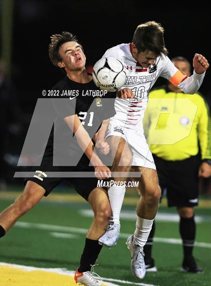 Thumbnail 1 in Hilton @ McQuaid Jesuit (NYSPHSAA Section 5 Class AA Semifinal) photogallery.