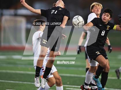 Thumbnail 1 in Hilton @ McQuaid Jesuit (NYSPHSAA Section 5 Class AA Semifinal) photogallery.