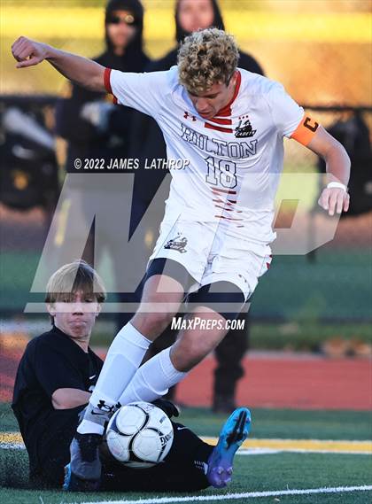 Thumbnail 1 in Hilton @ McQuaid Jesuit (NYSPHSAA Section 5 Class AA Semifinal) photogallery.