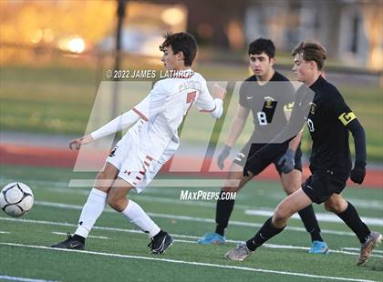 Thumbnail 2 in Hilton @ McQuaid Jesuit (NYSPHSAA Section 5 Class AA Semifinal) photogallery.