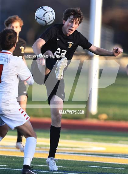 Thumbnail 1 in Hilton @ McQuaid Jesuit (NYSPHSAA Section 5 Class AA Semifinal) photogallery.