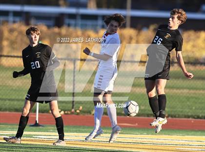 Thumbnail 2 in Hilton @ McQuaid Jesuit (NYSPHSAA Section 5 Class AA Semifinal) photogallery.