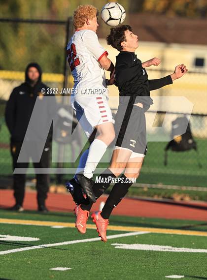 Thumbnail 2 in Hilton @ McQuaid Jesuit (NYSPHSAA Section 5 Class AA Semifinal) photogallery.