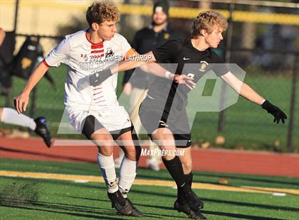 Thumbnail 1 in Hilton @ McQuaid Jesuit (NYSPHSAA Section 5 Class AA Semifinal) photogallery.