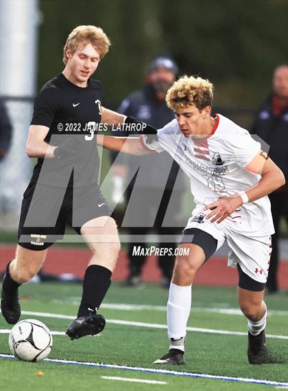 Thumbnail 3 in Hilton @ McQuaid Jesuit (NYSPHSAA Section 5 Class AA Semifinal) photogallery.