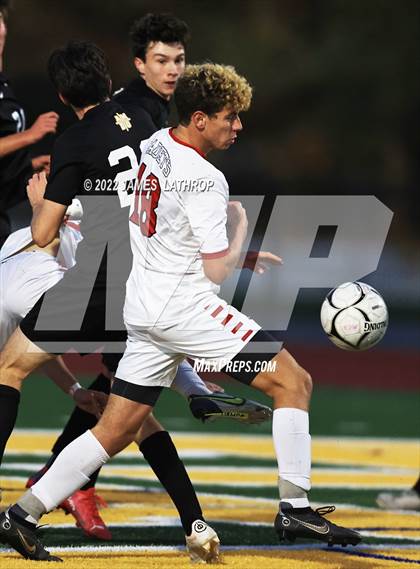 Thumbnail 3 in Hilton @ McQuaid Jesuit (NYSPHSAA Section 5 Class AA Semifinal) photogallery.