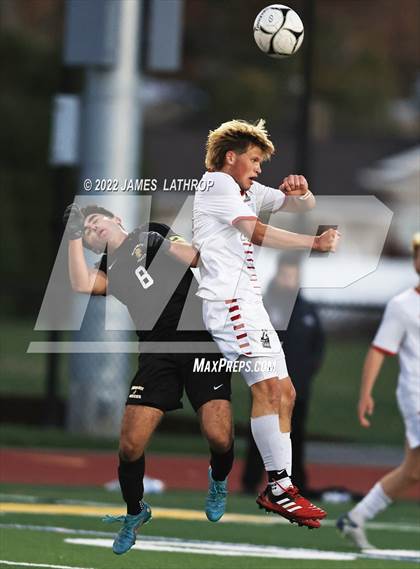 Thumbnail 1 in Hilton @ McQuaid Jesuit (NYSPHSAA Section 5 Class AA Semifinal) photogallery.