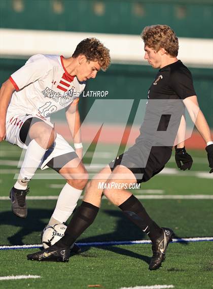 Thumbnail 2 in Hilton @ McQuaid Jesuit (NYSPHSAA Section 5 Class AA Semifinal) photogallery.