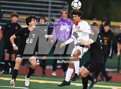 Thumbnail 2 in Hilton @ McQuaid Jesuit (NYSPHSAA Section 5 Class AA Semifinal) photogallery.