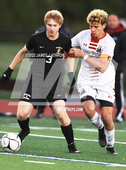 Thumbnail 2 in Hilton @ McQuaid Jesuit (NYSPHSAA Section 5 Class AA Semifinal) photogallery.