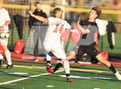 Thumbnail 2 in Hilton @ McQuaid Jesuit (NYSPHSAA Section 5 Class AA Semifinal) photogallery.