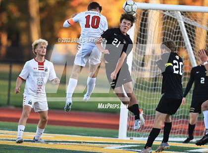Thumbnail 3 in Hilton @ McQuaid Jesuit (NYSPHSAA Section 5 Class AA Semifinal) photogallery.