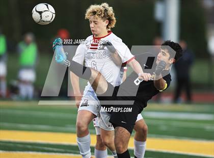 Thumbnail 1 in Hilton @ McQuaid Jesuit (NYSPHSAA Section 5 Class AA Semifinal) photogallery.