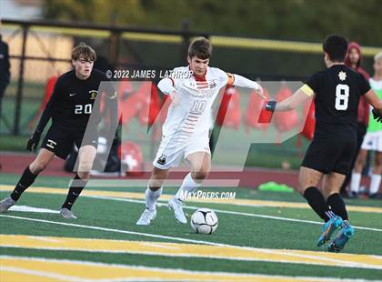 Thumbnail 1 in Hilton @ McQuaid Jesuit (NYSPHSAA Section 5 Class AA Semifinal) photogallery.