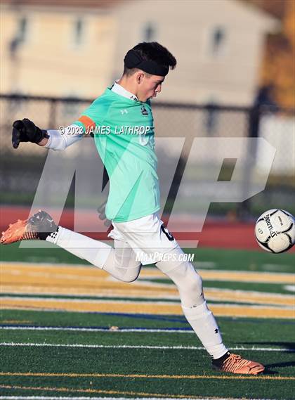 Thumbnail 1 in Hilton @ McQuaid Jesuit (NYSPHSAA Section 5 Class AA Semifinal) photogallery.