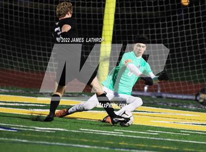 Thumbnail 1 in Hilton @ McQuaid Jesuit (NYSPHSAA Section 5 Class AA Semifinal) photogallery.