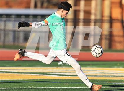 Thumbnail 2 in Hilton @ McQuaid Jesuit (NYSPHSAA Section 5 Class AA Semifinal) photogallery.