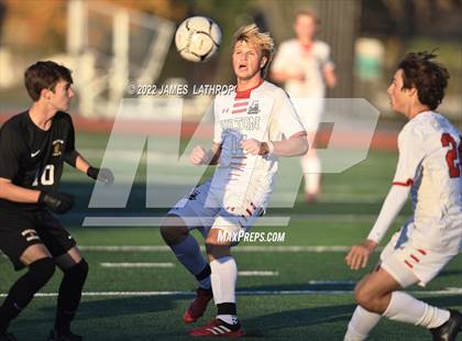 Thumbnail 1 in Hilton @ McQuaid Jesuit (NYSPHSAA Section 5 Class AA Semifinal) photogallery.