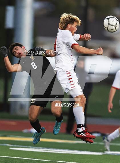 Thumbnail 2 in Hilton @ McQuaid Jesuit (NYSPHSAA Section 5 Class AA Semifinal) photogallery.