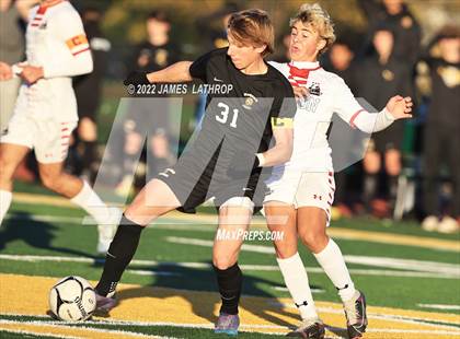 Thumbnail 3 in Hilton @ McQuaid Jesuit (NYSPHSAA Section 5 Class AA Semifinal) photogallery.