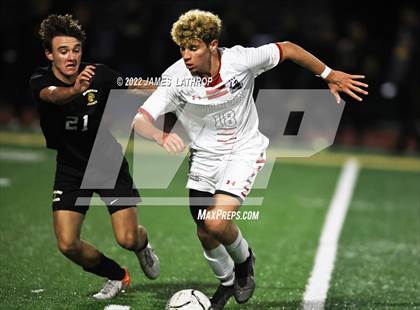 Thumbnail 2 in Hilton @ McQuaid Jesuit (NYSPHSAA Section 5 Class AA Semifinal) photogallery.