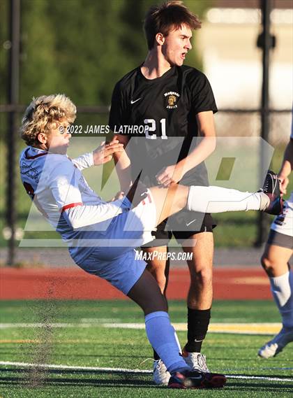 Thumbnail 1 in Hilton @ McQuaid Jesuit (NYSPHSAA Section 5 Class AA Semifinal) photogallery.