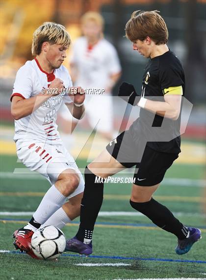 Thumbnail 2 in Hilton @ McQuaid Jesuit (NYSPHSAA Section 5 Class AA Semifinal) photogallery.