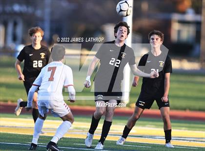 Thumbnail 2 in Hilton @ McQuaid Jesuit (NYSPHSAA Section 5 Class AA Semifinal) photogallery.