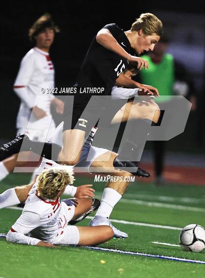 Thumbnail 3 in Hilton @ McQuaid Jesuit (NYSPHSAA Section 5 Class AA Semifinal) photogallery.