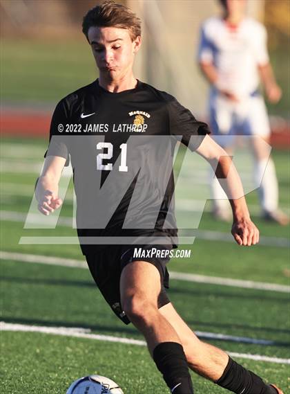 Thumbnail 2 in Hilton @ McQuaid Jesuit (NYSPHSAA Section 5 Class AA Semifinal) photogallery.