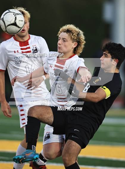 Thumbnail 3 in Hilton @ McQuaid Jesuit (NYSPHSAA Section 5 Class AA Semifinal) photogallery.