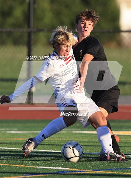 Thumbnail 3 in Hilton @ McQuaid Jesuit (NYSPHSAA Section 5 Class AA Semifinal) photogallery.