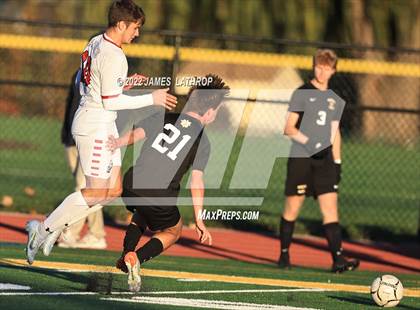 Thumbnail 2 in Hilton @ McQuaid Jesuit (NYSPHSAA Section 5 Class AA Semifinal) photogallery.