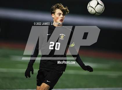 Thumbnail 3 in Hilton @ McQuaid Jesuit (NYSPHSAA Section 5 Class AA Semifinal) photogallery.