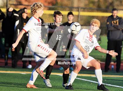 Thumbnail 1 in Hilton @ McQuaid Jesuit (NYSPHSAA Section 5 Class AA Semifinal) photogallery.
