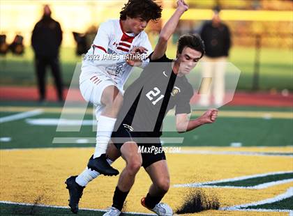Thumbnail 2 in Hilton @ McQuaid Jesuit (NYSPHSAA Section 5 Class AA Semifinal) photogallery.