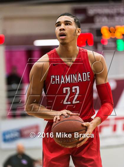 Thumbnail 2 in DeMatha vs. Chaminade (Spalding Hoophall Classic) photogallery.