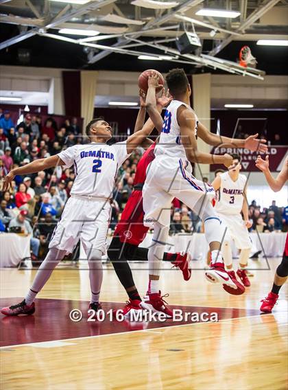 Thumbnail 3 in DeMatha vs. Chaminade (Spalding Hoophall Classic) photogallery.