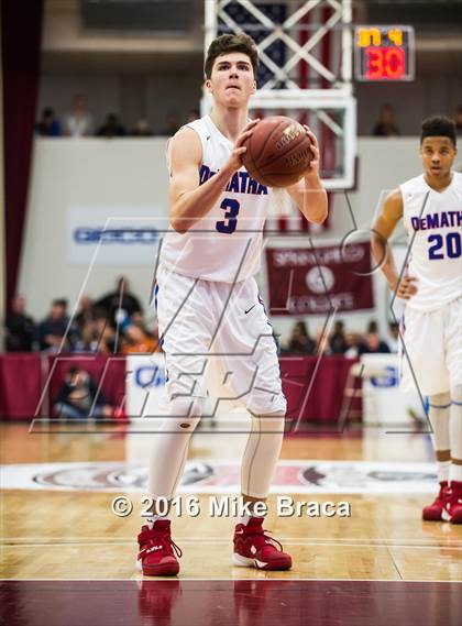 Thumbnail 2 in DeMatha vs. Chaminade (Spalding Hoophall Classic) photogallery.