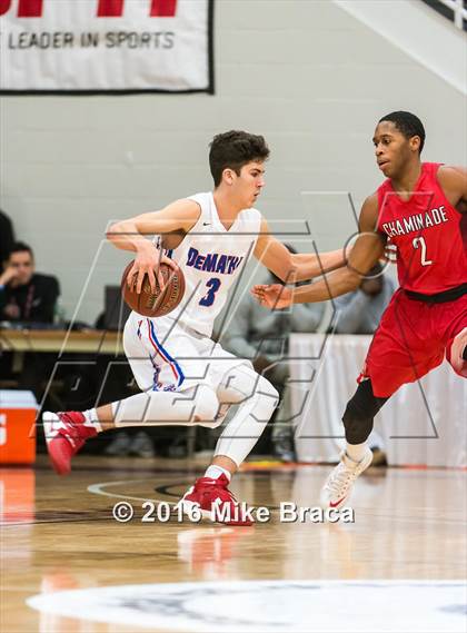 Thumbnail 2 in DeMatha vs. Chaminade (Spalding Hoophall Classic) photogallery.