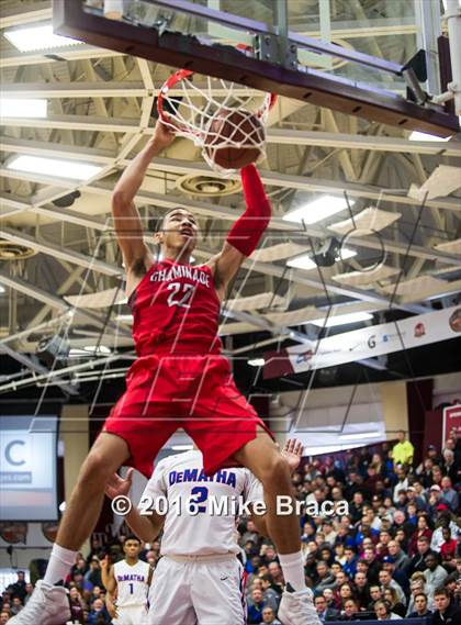 Thumbnail 3 in DeMatha vs. Chaminade (Spalding Hoophall Classic) photogallery.