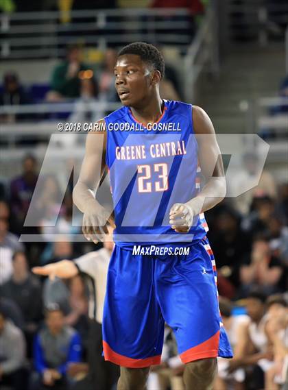 Thumbnail 2 in Greene Central vs. Clinton (NCHSAA 2A Regional Playoff) photogallery.