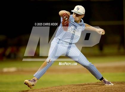 Thumbnail 1 in Salpointe Catholic vs Estrella Foothills (Lancer Baseball Classic) photogallery.