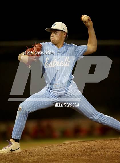 Thumbnail 2 in Salpointe Catholic vs Estrella Foothills (Lancer Baseball Classic) photogallery.