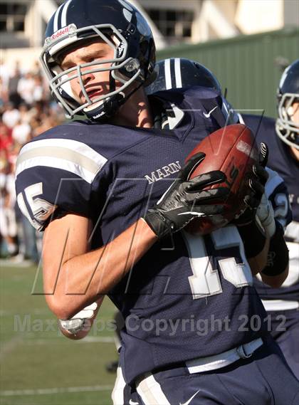 Thumbnail 3 in Cardinal Newman @ Marin Catholic (CIF NCS D3 Playoffs) photogallery.