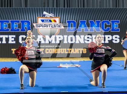 Thumbnail 1 in Morenci - Cheer (AIA Division IV Prelims) photogallery.