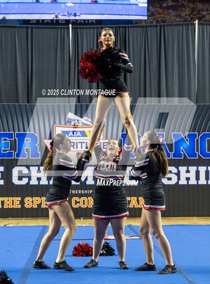 Thumbnail 3 in Morenci - Cheer (AIA Division IV Prelims) photogallery.